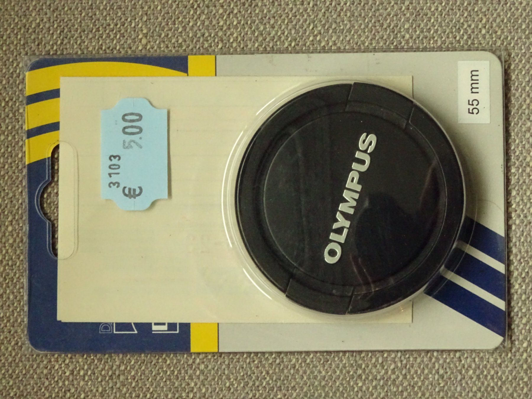 Olympus Obiettivi: NOS Olympus Objektivdeckel 55mm – Nuovo e nell'imballaggio originale da Hirzel venduto da Musicman03