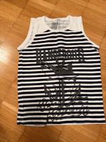 Sommer Tanktop Gr. 104 maritim gestreift, Top Zustand!