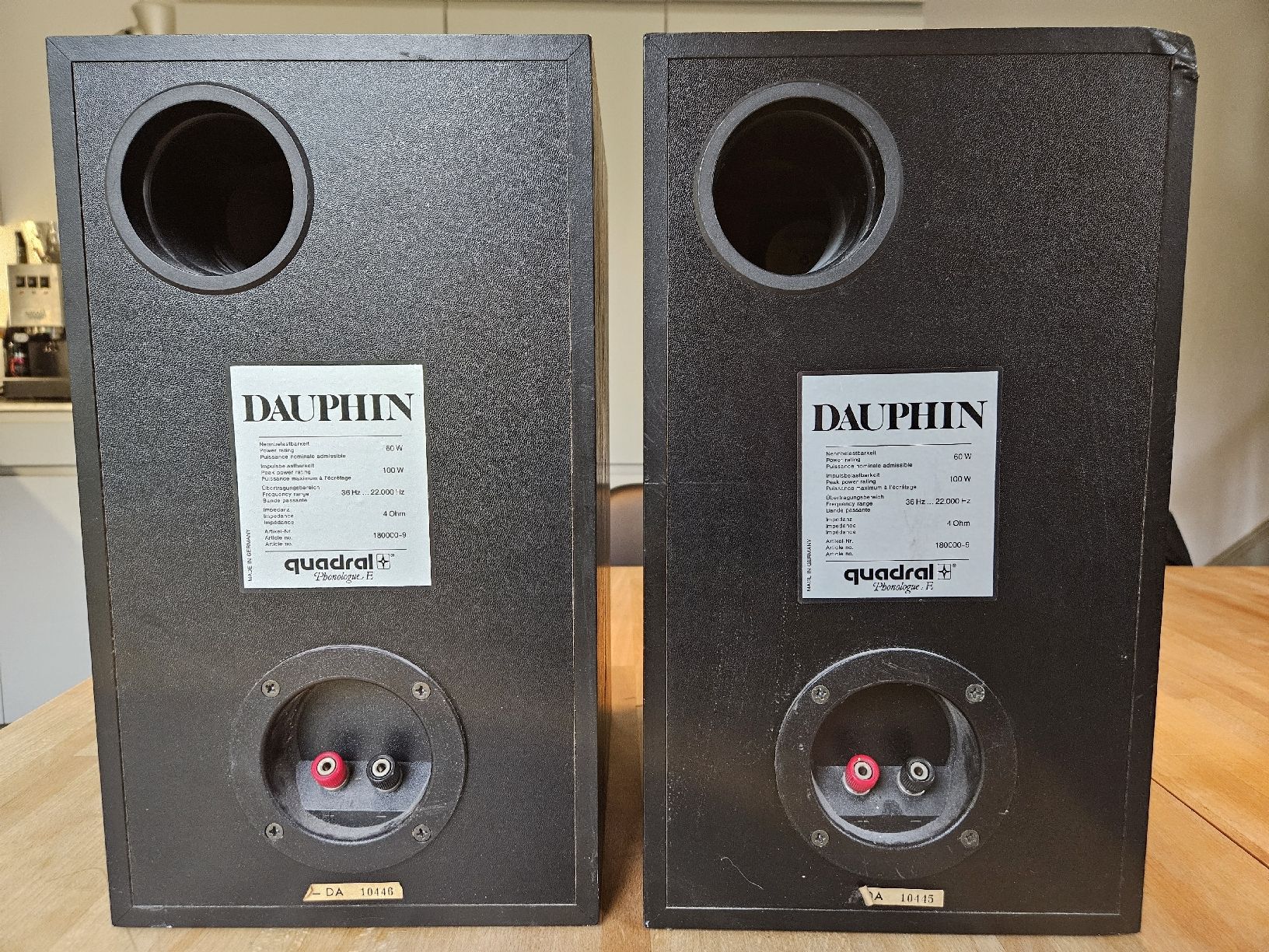 Quadral Lautsprecher: Lautsprecher Quadral Dauphin Stereo Boxen – Gebraucht aus Zürich von Pazzenreich 3