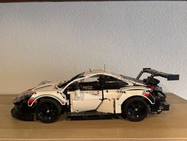 Lego Technic 42096 Porsche 911 RSR - aufgebaut