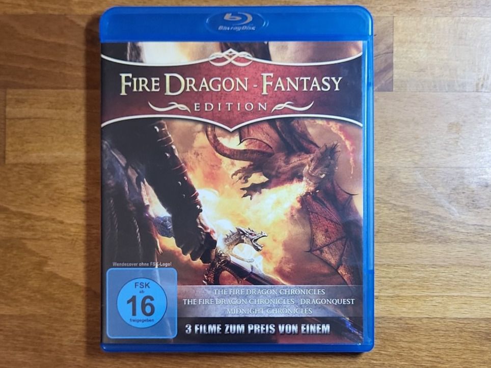 Alle DVDs: Fire Dragon - Fantasy Edition RAR Bluray – Gebraucht aus Pfungen von Whitie