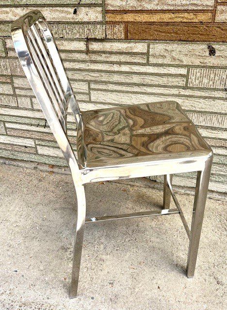 Sgabelli: Alu Hocker  im Emeco Navy Stoohl Style. – Usato da Riedtwil venduto da wiederverwendung 4