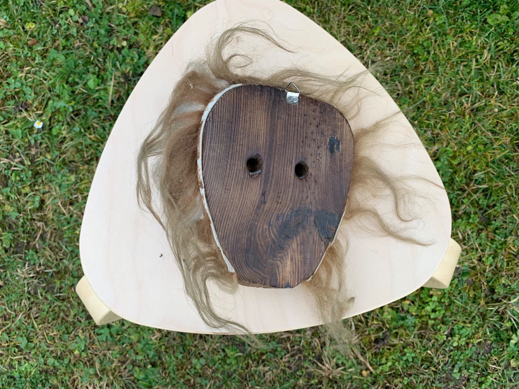 Sonstige Antiquitäten & Kunst: schöne alte Walliser Holzmaske – Gebraucht aus Feldbach von Olive1 7