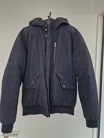 Winterjacke, blau, Grösse M