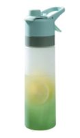 Wasserflasche mit Sprühnebelfunktion 4 Farben zur Auswahl!