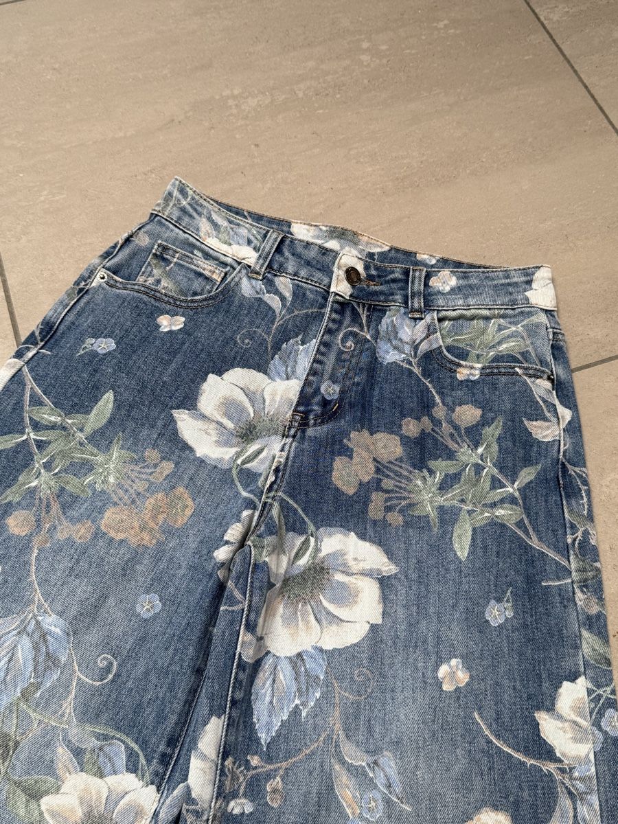 Jeans: Bohojeans mit Blumendruck – Nuovo (secondo la descrizione) da Sigriswil venduto da ck56 2