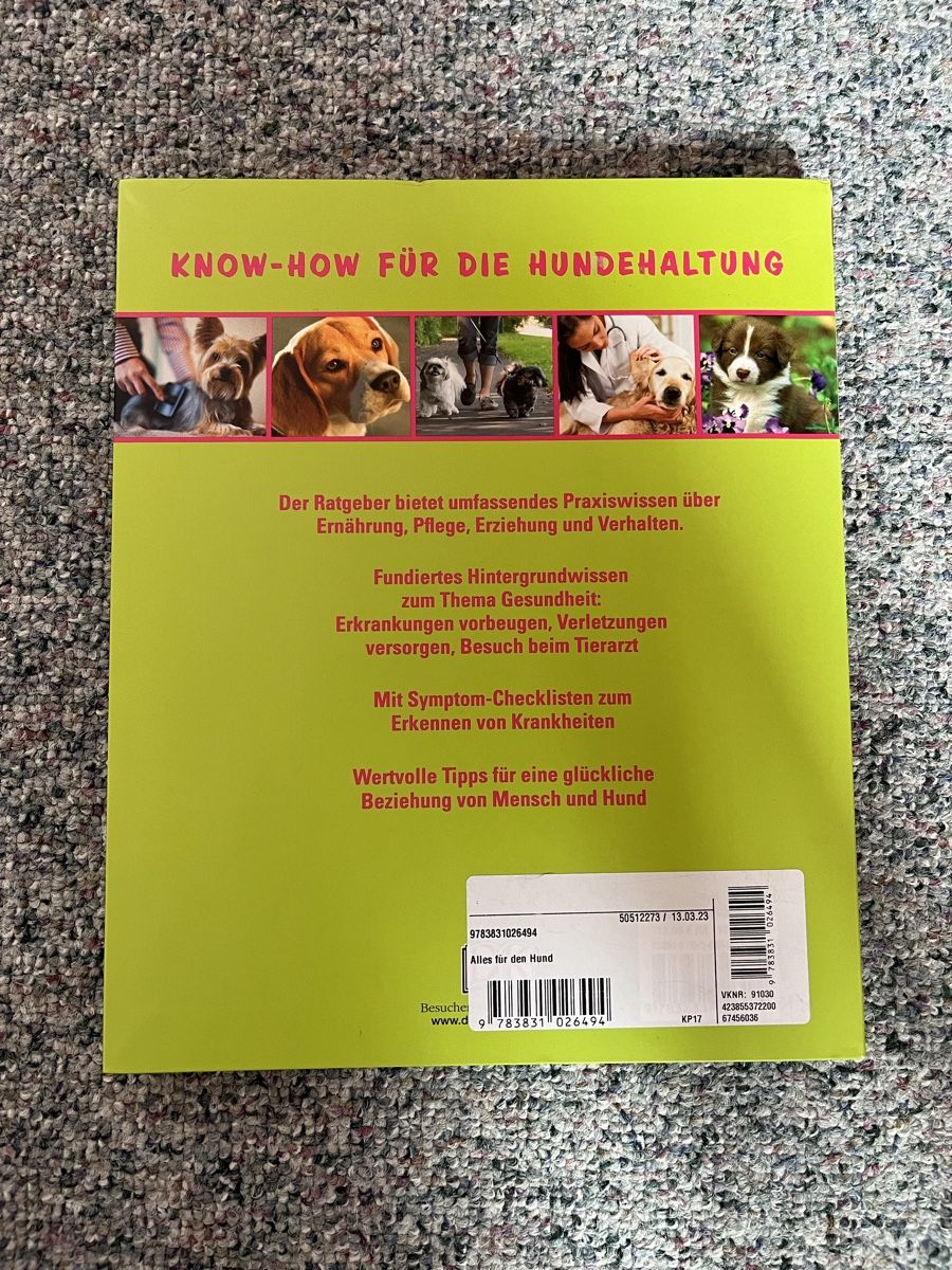 Bücher: Buch - Alles für den Hund – Gebraucht aus Volketswil von Jojoooooo 1