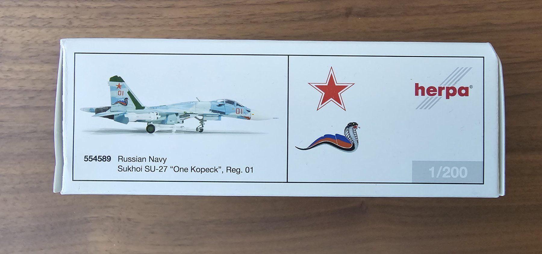Herpa Modellbausätze & Standmodelle: Russian Navy Sukhoi SU-27 – Neu und originalverpackt aus Zürich von x24CBR1000 3