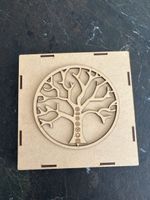Chakra Heilsteine Set mit Baum des Lebens Holzbox