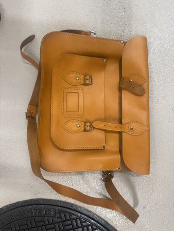 Ledertasche braun Marke Bohemia guter Zustand