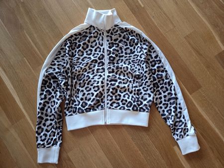 Adidas Trainerjacke Leoprint Gr S