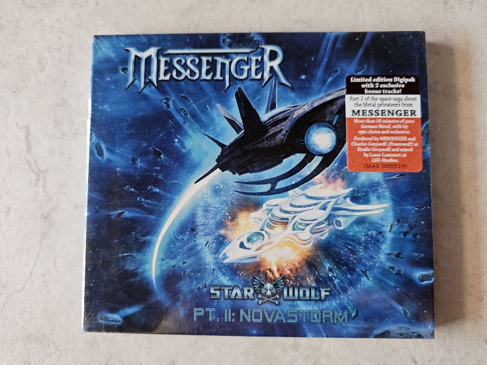 CD: Messenger  -  Starwolf Pt. ll: Novastorm / Fabrikneu – Nuovo e nell'imballaggio originale da Schneisingen venduto da backstore24