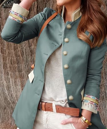 Frühlings Blazer, Grün Gr. L, Top Zustand