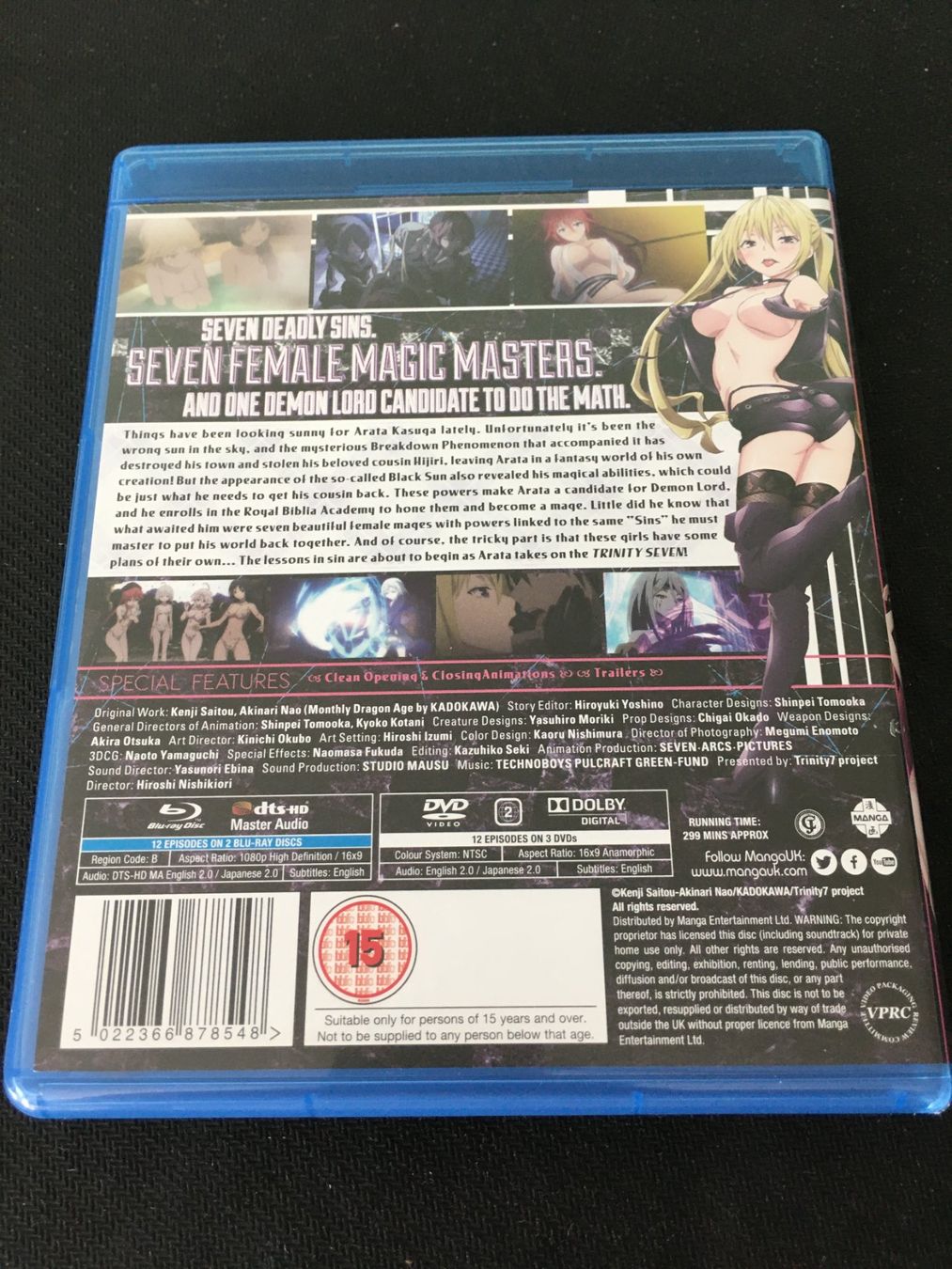 Tutti i DVDs: Trinity Seven [Blu-ray] Complete Collection – Usato da St.Gallen venduto da MedienJoe 1