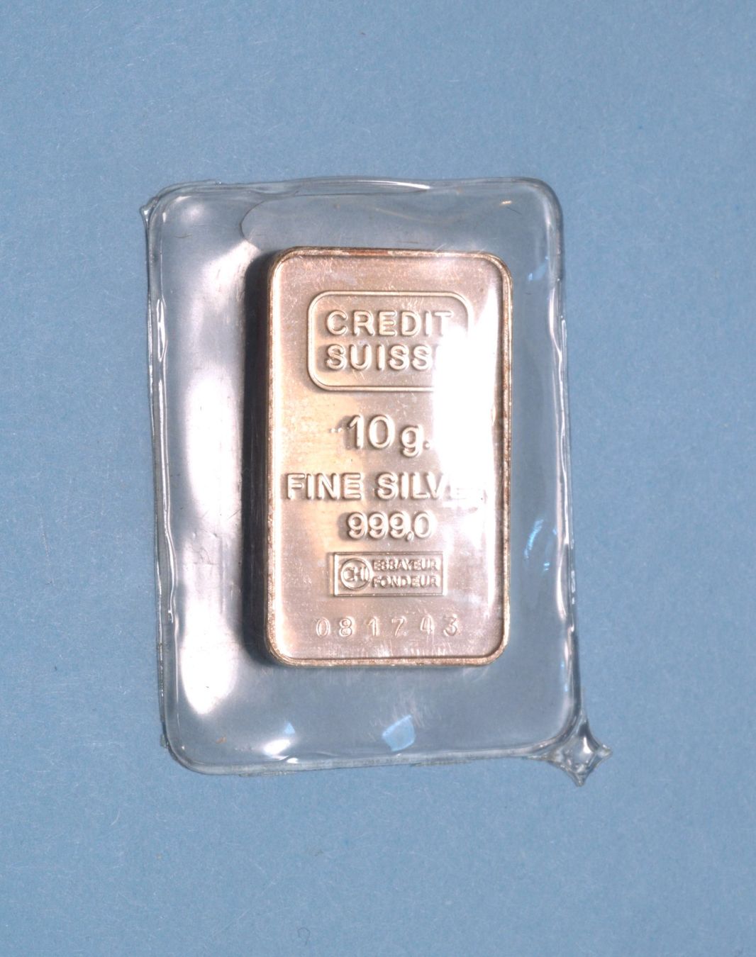 Metalli preziosi: Silberbarren 10g Credit Suisse – Usato da Oberglatt ZH venduto da dil_85sh