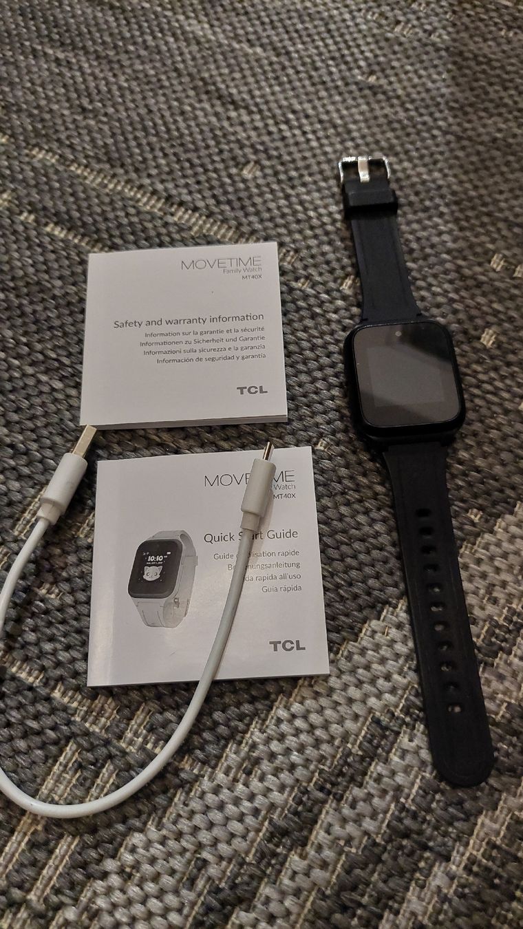 Smartwatch: TCL MOVETIME smartwatch schwarz neu – Nuovo (secondo la descrizione) da Egolzwil venduto da mobiledeluxe 3