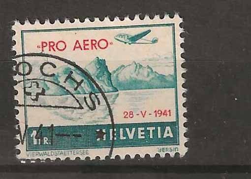 Tutti i francobolli: PA035 - Pro Aero F35 obl. – Usato da Trélex venduto da Phil_Albert