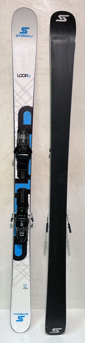 Stöckli Sci: Stöckli LOOP JR    161 cm; eine Saison gebraucht mit Holzker – Usato da Brüttisellen venduto da SkiverkaufStepan 1