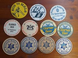 Bier Brauerei Erlen Glarus Bierdeckel