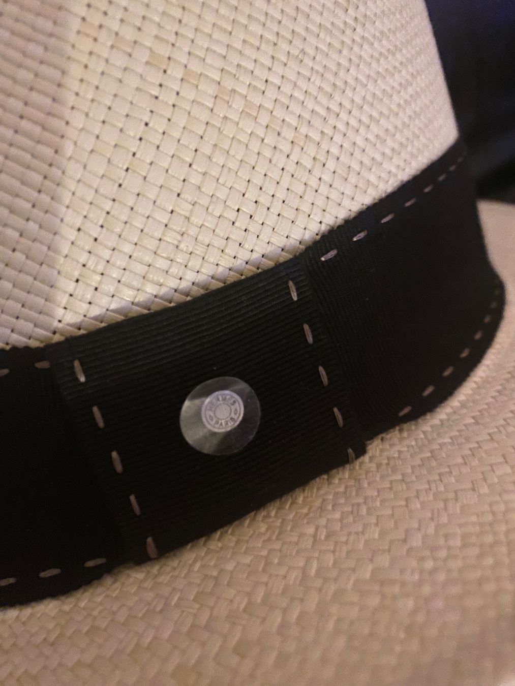Hermès Copricapi, berretti & cappellini: Hermes Panamahut Original Gr.59 – Nuovo e nell'imballaggio originale da Zürich venduto da NNK28 4
