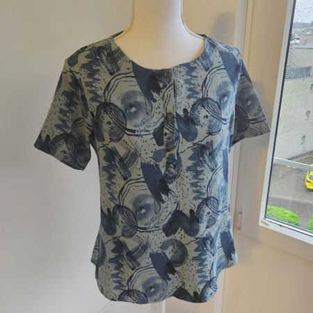 90er Sommerbluse