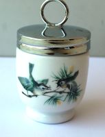 Vintage Royal Worcester Egg Coddler Porzellan Vögel Birds