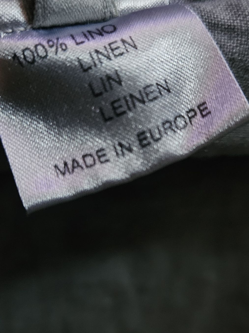Kleider: Kleid Clemente Grösse 1 graphite 100% Leinen neu – Neu und originalverpackt aus Anwil von tamoos 6