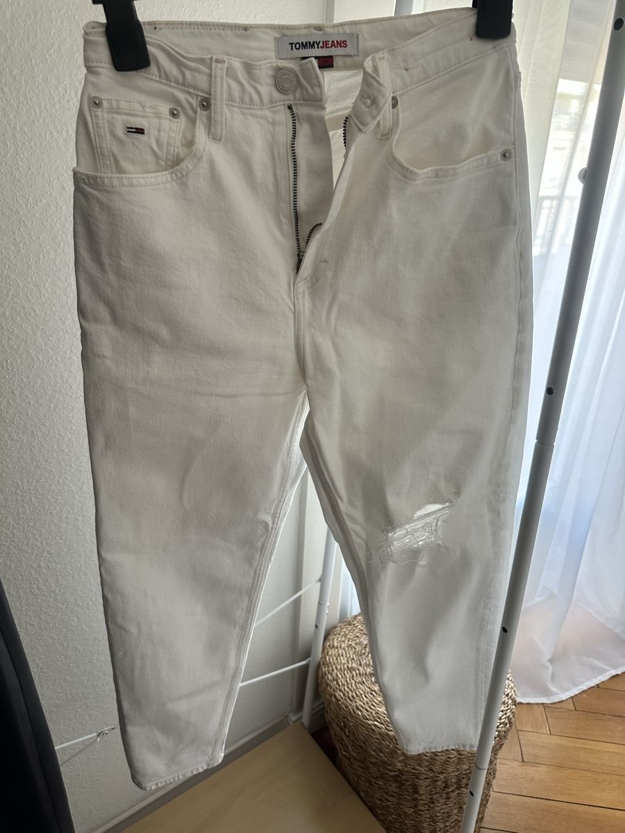 Tommy Hilfiger Jeans: Jeans blanc - Tommy Hilfiger - taille 26/30 – Nuovo (secondo la descrizione) da Lausanne venduto da ver_cyj8