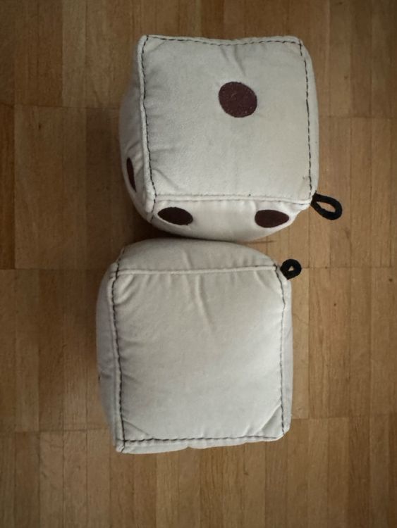 Plüsch-Würfel Autoanhänger – Süße Deko Für Rückspiegel Oder Zimmer, Perfekt Als Geschenk