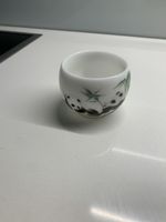 Tea cup with panda painting