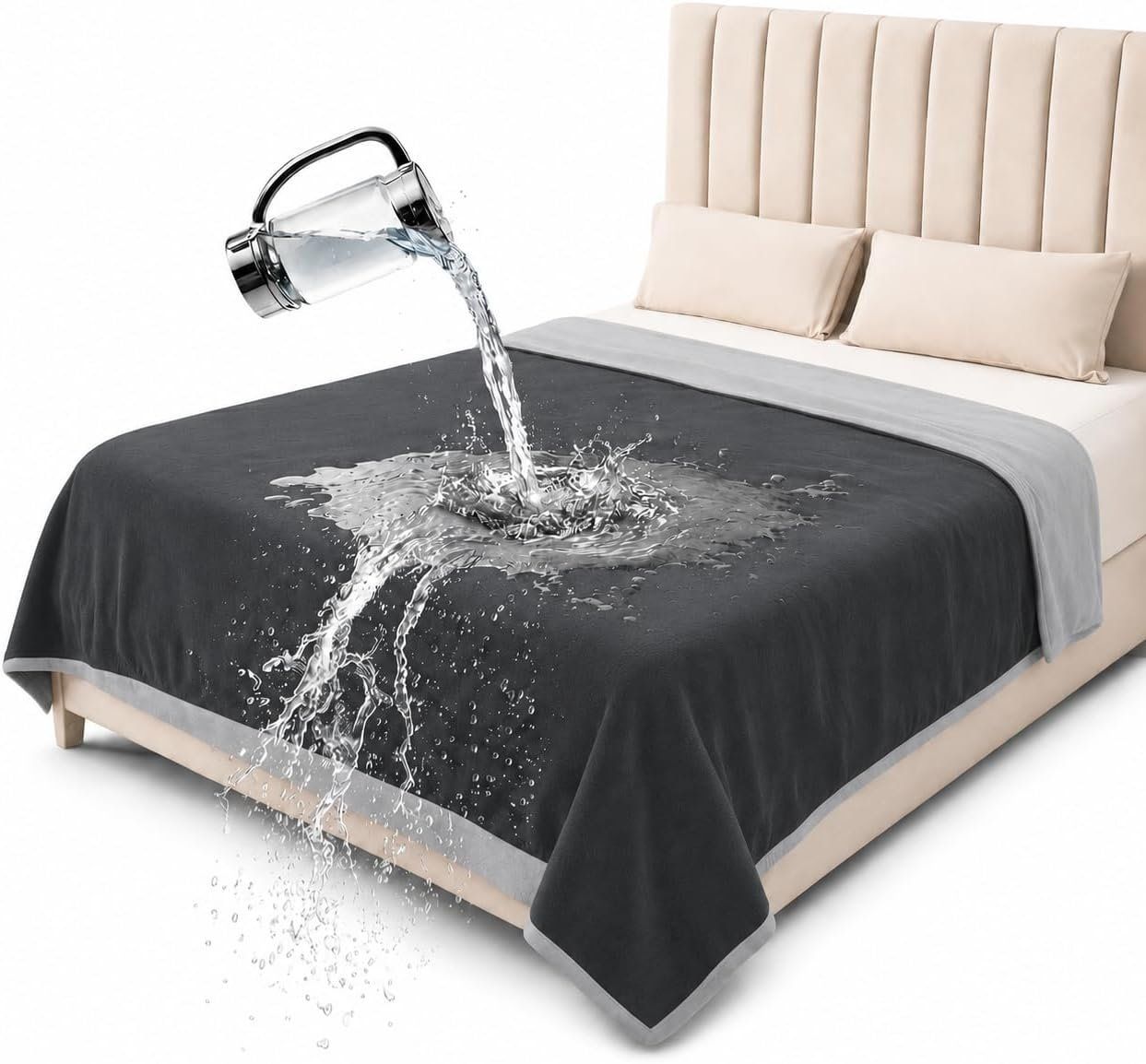 Decken & Deckenzubehör: Hundedecke Wasserdicht Wendbar 152x203cm Sofaschutz – Neu und originalverpackt aus Schaffhausen von Alvora