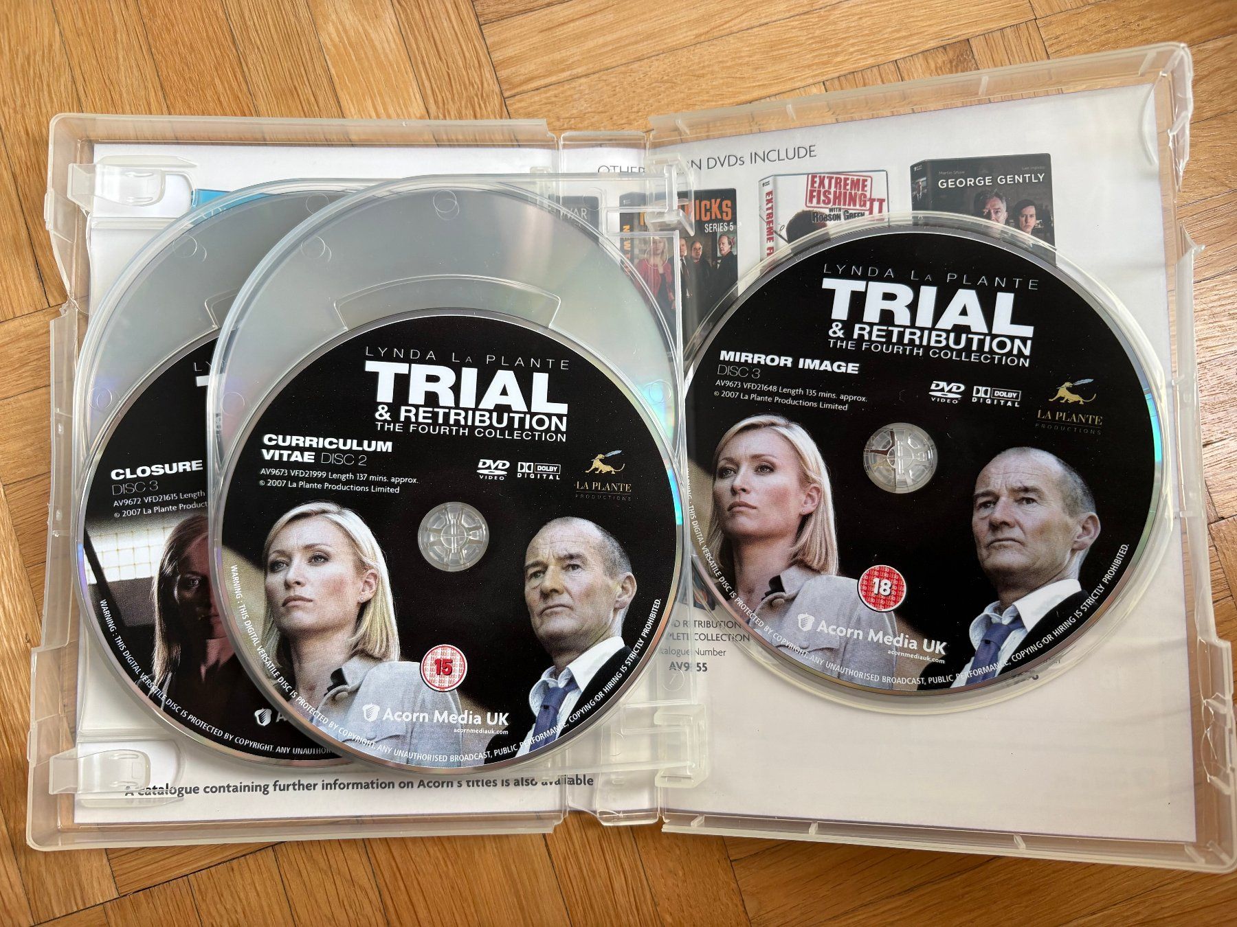 Tutti i DVDs: Trial & Retribution - Complete Series - DVD – Usato da Zürich venduto da Malcom 5