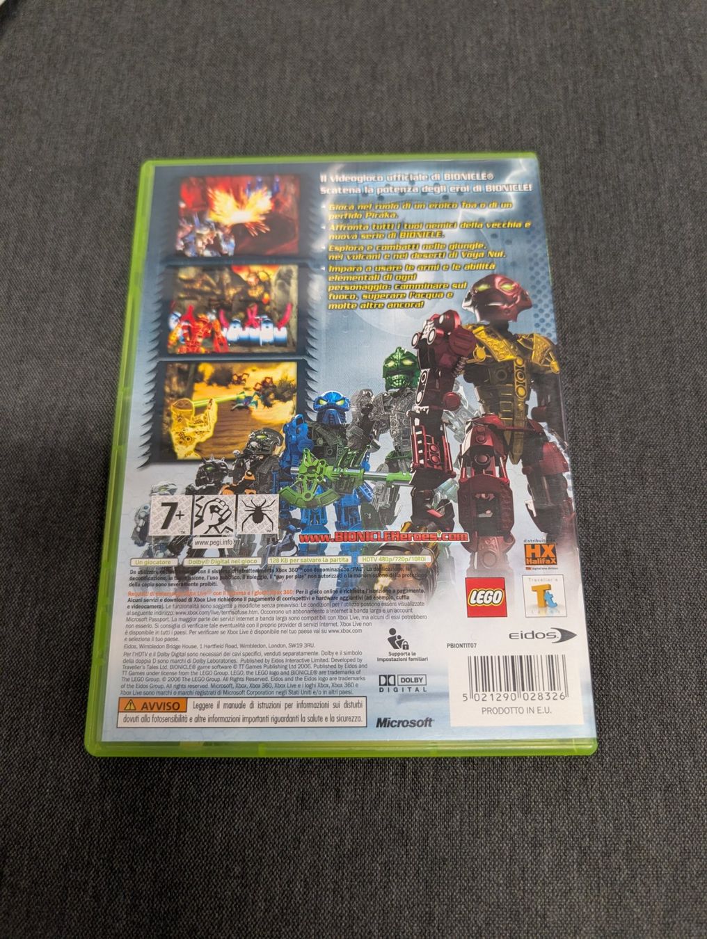 Jeux: Bionicle Heroes Microsoft Xbox 360 – D'occasion à Giubiasco par Ticinerd 1