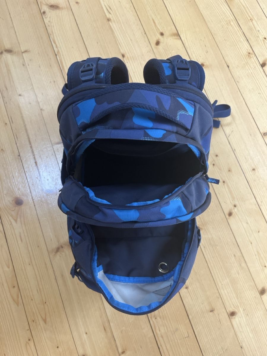 Borse & Zaini: Satch Schulrucksack Match Plus Blau Top Zustand – Usato da Urdorf venduto da Pave5233 5