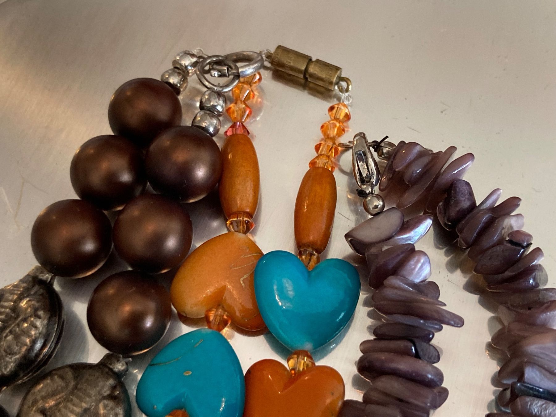 Catenine: 3 colliers vintage – Usato da Marly venduto da Antigona71 3