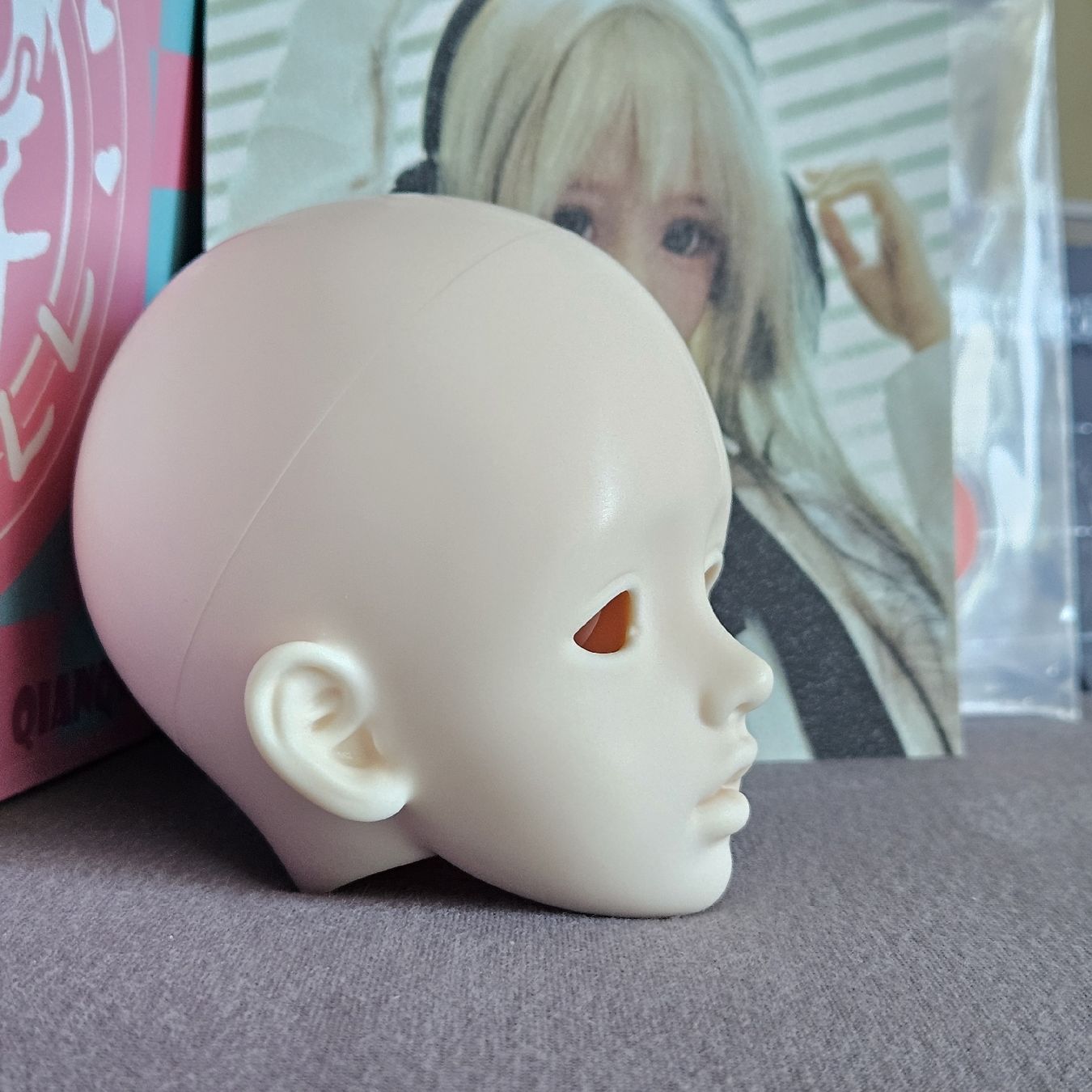 Bambole: QQdoll Karla BJD (nur Kopf!) – Nuovo (secondo la descrizione) da Stäfa venduto da Afi7ya 2