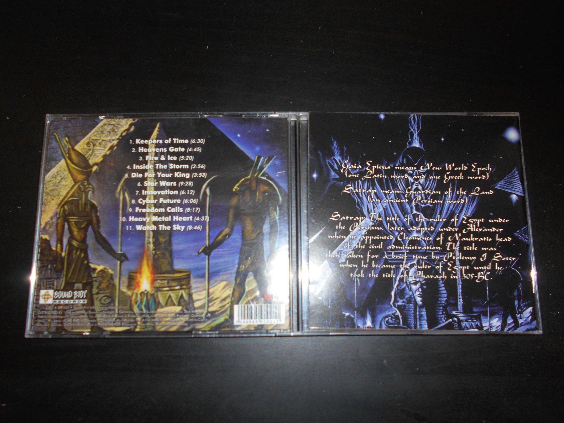 CD: Gaia Epicus – Satrap / 2003 – Usato da Aarberg venduto da witchhunter01 1