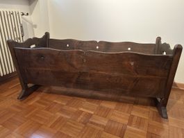 Vintage-Holzwiege / Culla in legno vintage