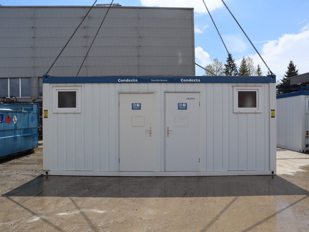Condecta Toiletten- und Duschcontainer Sanitärcontainer (Gebraucht) in ...