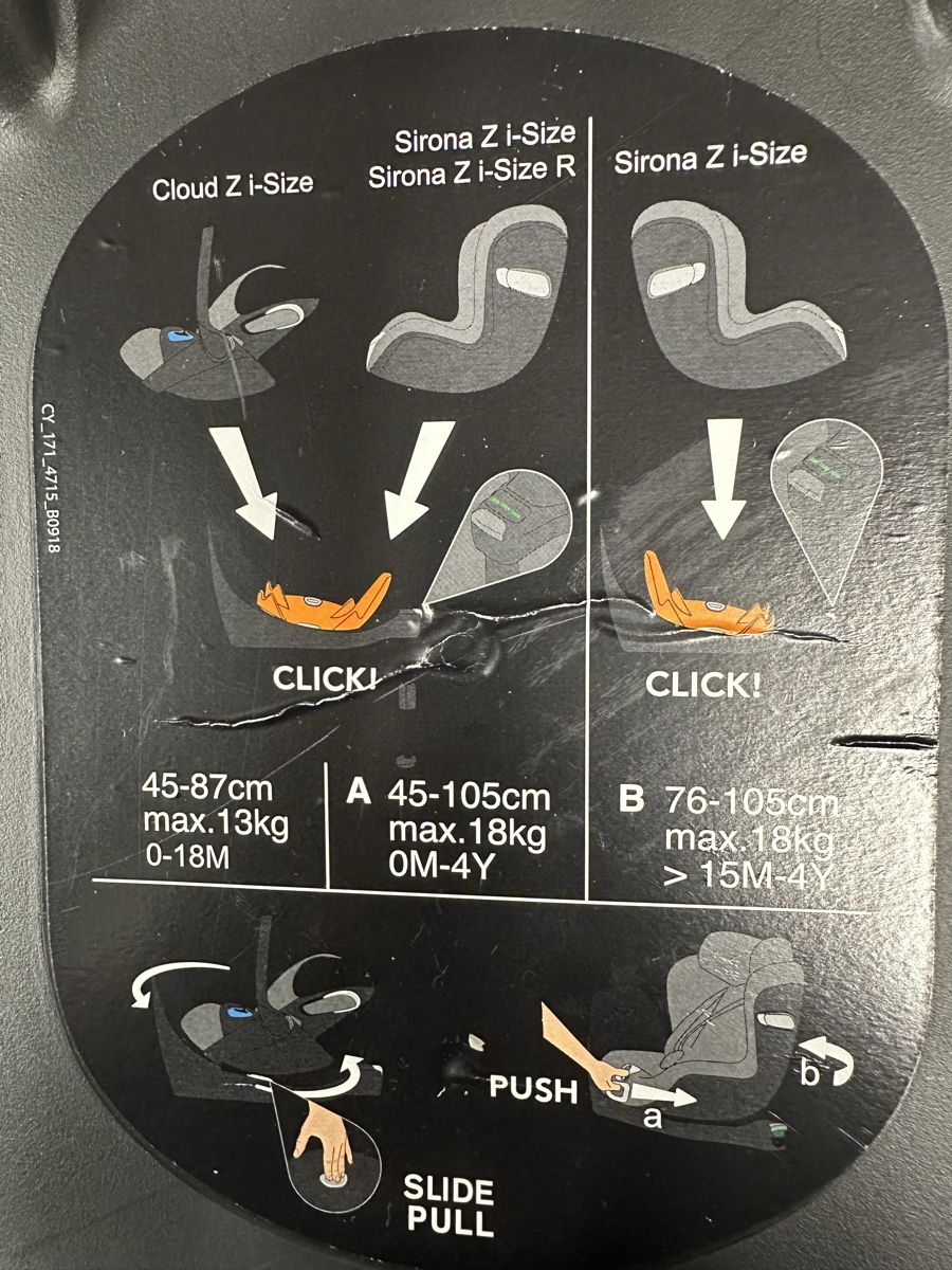 Cybex Seggiolini per auto: Cybex Babyschale inkl. Base – Nuovo (secondo la descrizione) da Stetten SH venduto da mp_11 7
