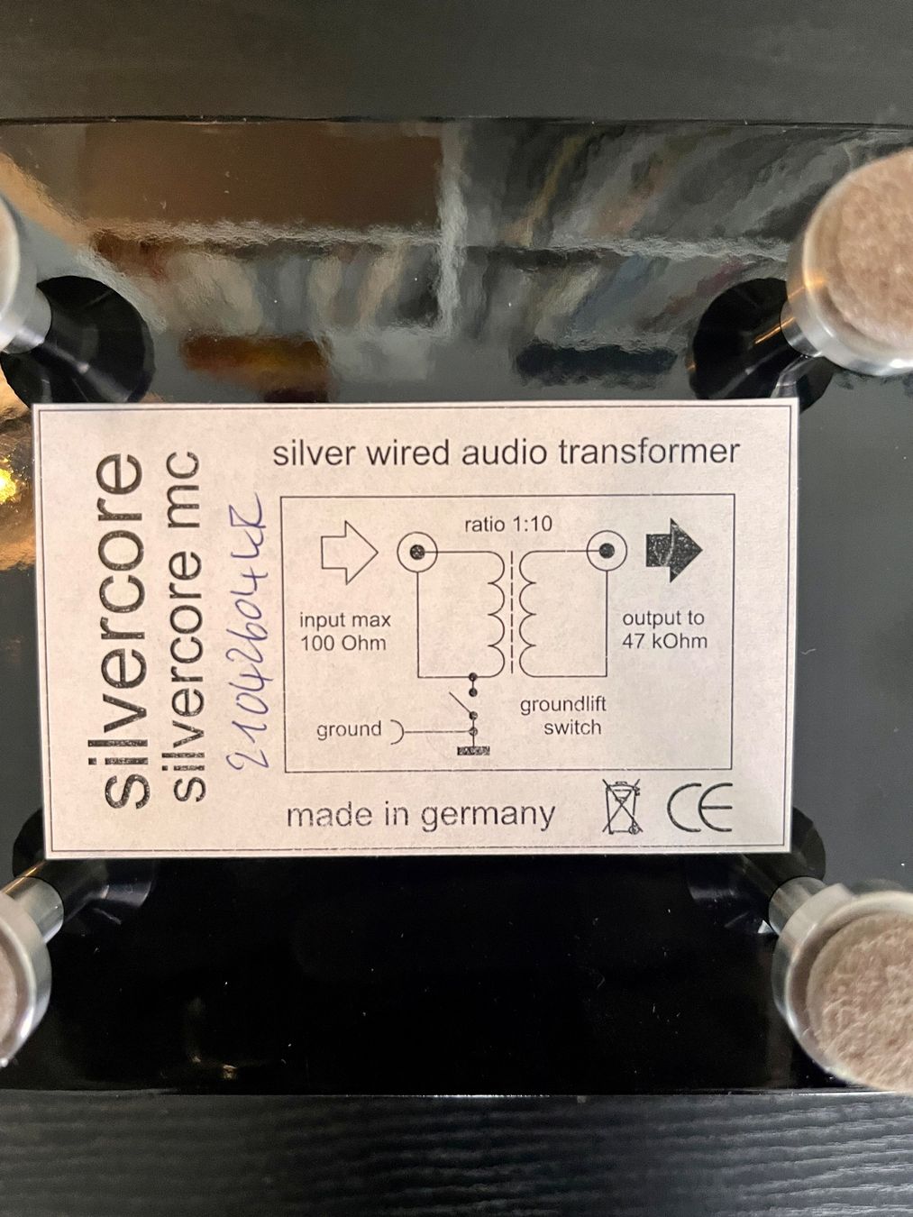 Amplificatori: MC Übertrager / SUT – Usato da Küttigen venduto da on_off 4