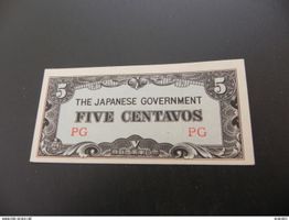 Banknote Philippinen 5 Centavos - Japanese Government