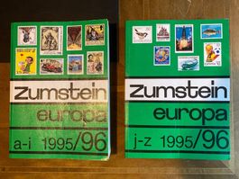 Zumstein Katalog: Europa 1995/96 in zwei Bänden