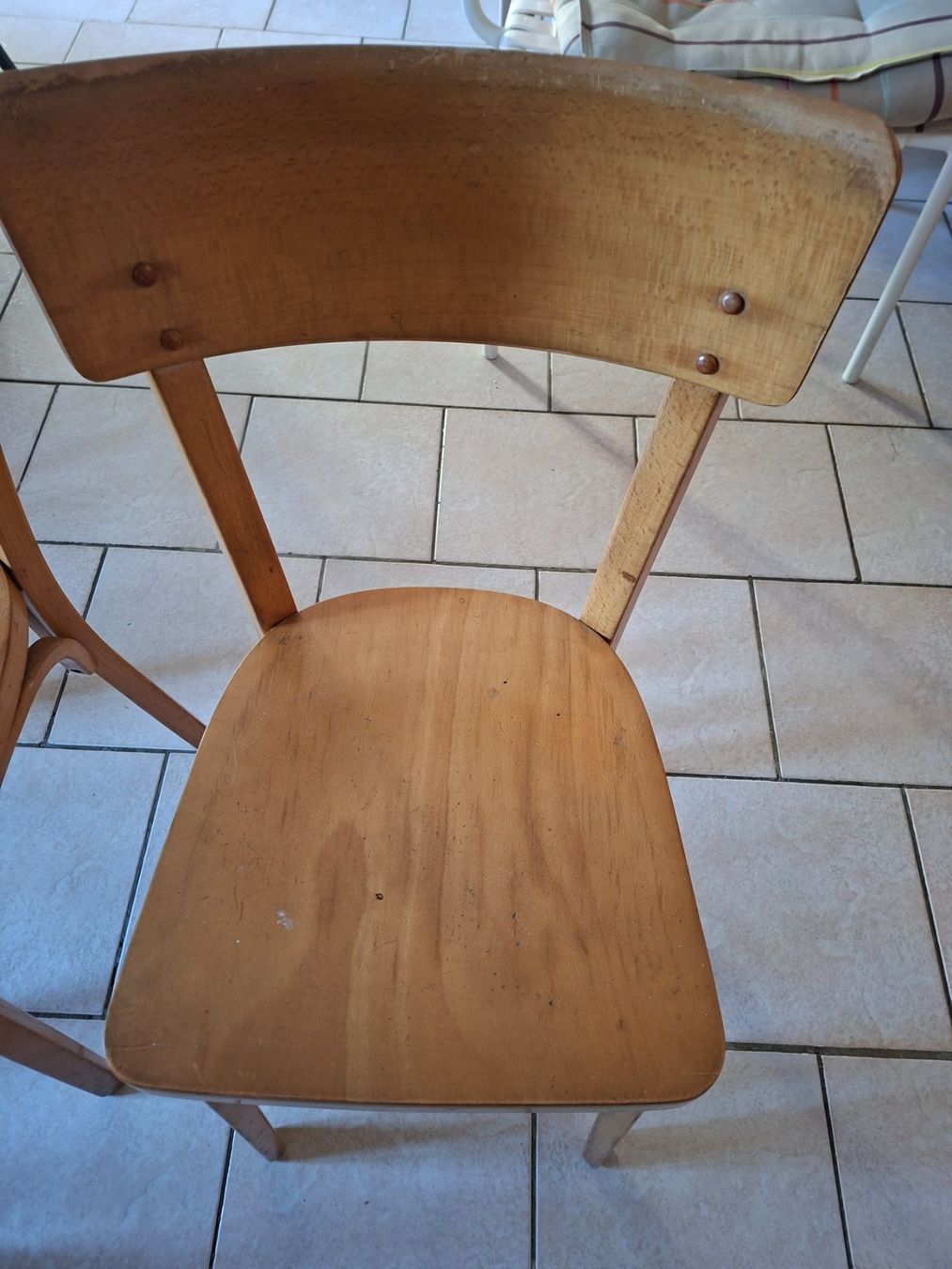 Sedie: Lot de 4 chaises Baumann signées – Usato da Chêne Bougeries venduto da guimzou 4