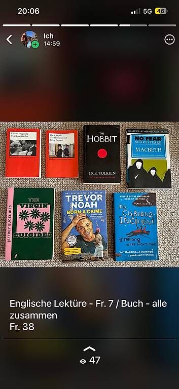 Libri: Englische Lektüre  – Usato da Mitlödi venduto da Claudine71