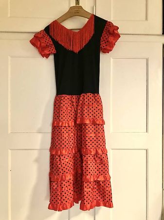 Flamenco Kostüm/ Kleid 12-14 Jahre
