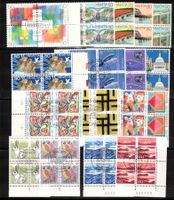 Schweiz 1991, Diverse Serien im 4er-Block mit ET-ʘ