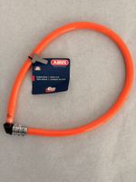 Neues Abus Kabelschloss 65 cm orange mit Zahlencode