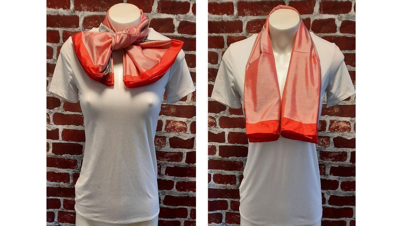 Foulard & Sciarpe: Schöne Gemischte Foulard/Schals/Halstuch – Nuovo e nell'imballaggio originale da Seuzach venduto da VT-Collections2 5