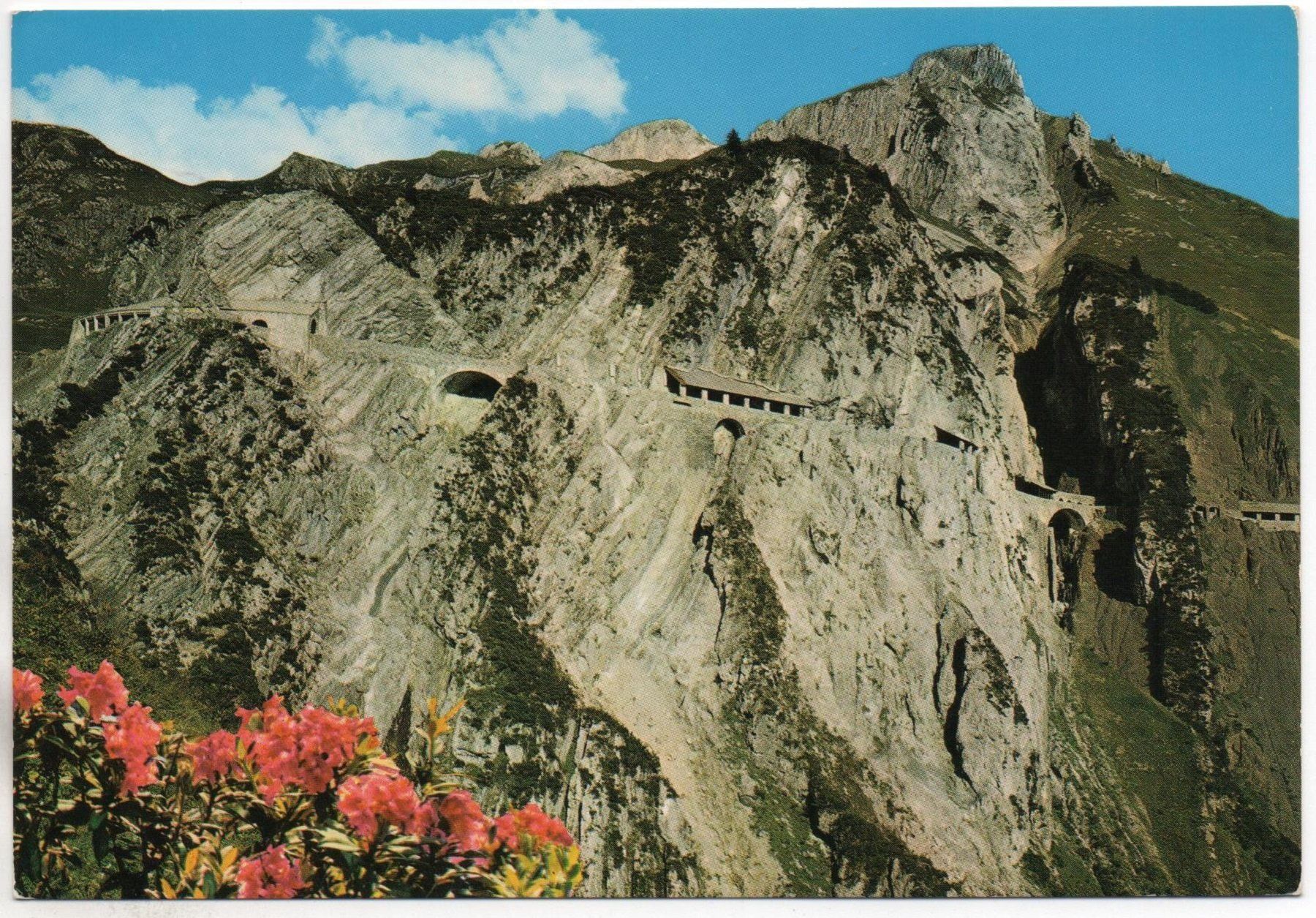 Ansichtskarten: FLEXENSTRASSE Vorarlberg – Neu (gemäss Beschreibung) aus Jona von philajona